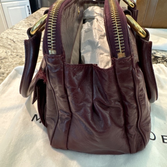 Vintage Marc Jacobs Blake tote in Bordeaux - Picture 2 of 5